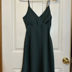 Abercrombie & Fitch Forest Green Mini Dress